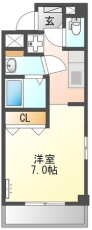 ビブレ東林間の物件間取画像